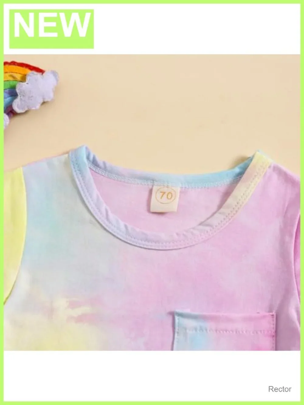 Toddler Girls 2pc Short Sleeve T-Shirt & Shorts Set Summer Outfit